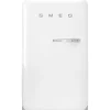 Smeg retrojääkaappi FAB10LWH5, valkoinen, vasen