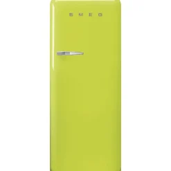 Smeg retrojääkaappi FAB28RLI5 153 cm, lime, oikea