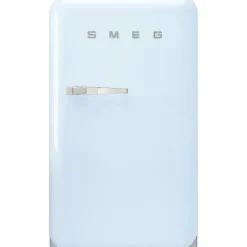 Smeg retrojääkaappi FAB10RPB5, pastellinsininen, oikea