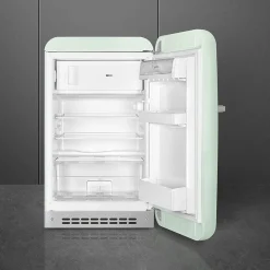 Smeg retrojääkaappi FAB10RPG5, pastellinvihreä, oikea