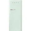 Smeg retrojääkaappi FAB28RPG5 153 cm, pastellinvihreä, oikea