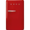 Smeg retrojääkaappi FAB10RRD5, punainen, oikea