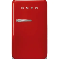 Smeg retrojääkaappi FAB5RRD5 73 cm, punainen, oikea