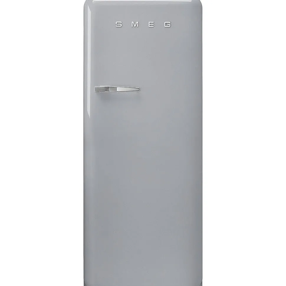Smeg retrojääkaappi FAB28RSV5 153 cm, hopea, oikea