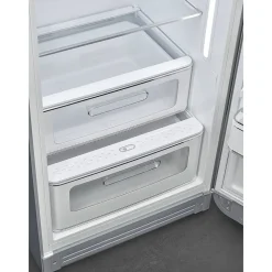 Smeg retrojääkaappi FAB28RSV5 153 cm, hopea, oikea