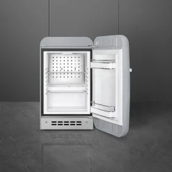 Smeg retrojääkaappi FAB5RSV5 73 cm, hopea, oikea