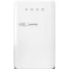 Smeg retrojääkaappi FAB5RWH5 73 cm, valkoinen, oikea