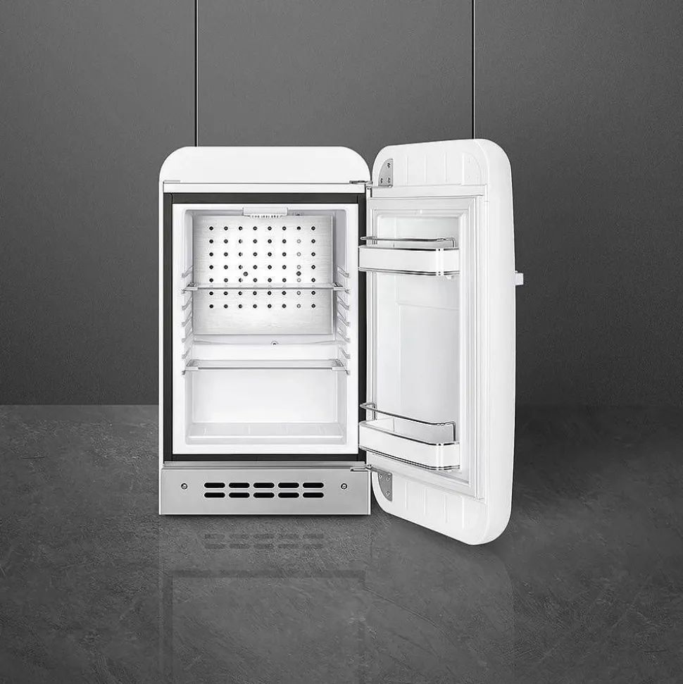 Smeg retrojääkaappi FAB5RWH5 73 cm, valkoinen, oikea