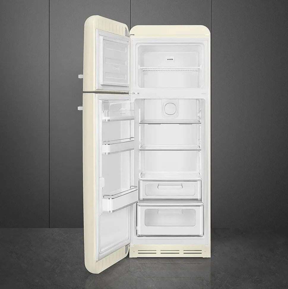 Smeg retrojääkaappipakastin FAB30LCR5 kerma, vasen