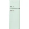 Smeg retrojääkaappipakastin FAB30RPG5 pastellinvihreä, oikea
