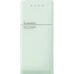 Smeg retrojääkaappi-pakastin FAB50RPG5, pastellinvihreä, oikea