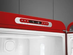Smeg retrojääkaappipakastin FAB32RRD5 punainen, oikea