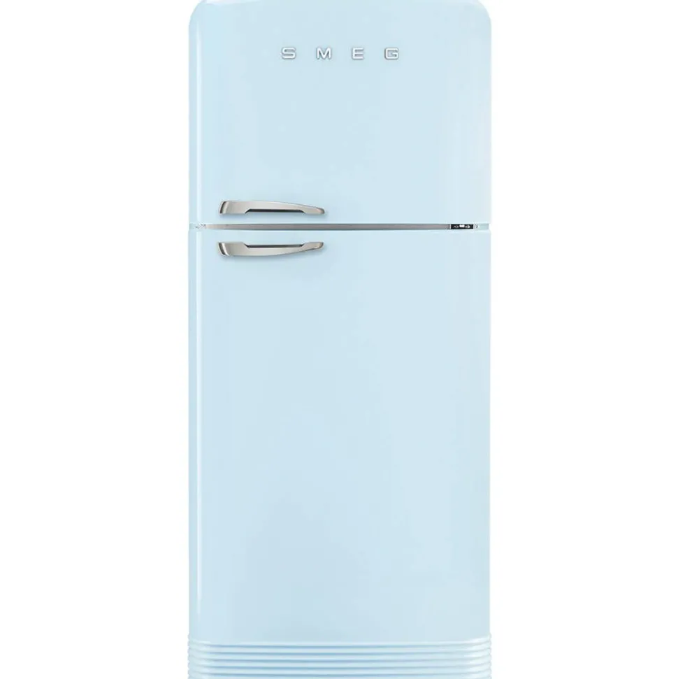 Smeg retrojääkaappi-pakastin FAB50RPB5, pastellinsininen, oikea
