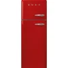 Smeg retrojääkaappipakastin FAB30LRD5 punainen, vasen