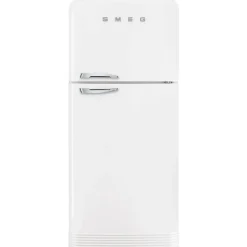 Smeg retrojääkaappi-pakastin FAB50RWH valkoinen, oikea