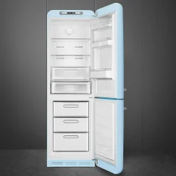 Smeg retrojääkaappipakastin FAB32RPB5 pastellinsininen, oikea