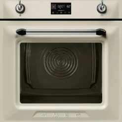 Smeg SOP6902S2PP 60cm yhdistelmähöyryuuni Viktoria, kerma