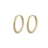 Snö of Sweden korvakoru Amber Thin Ring Earring plain g