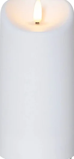 Star Trading LED-kynttilä Flamme 15 cm IP44 valkoinen
