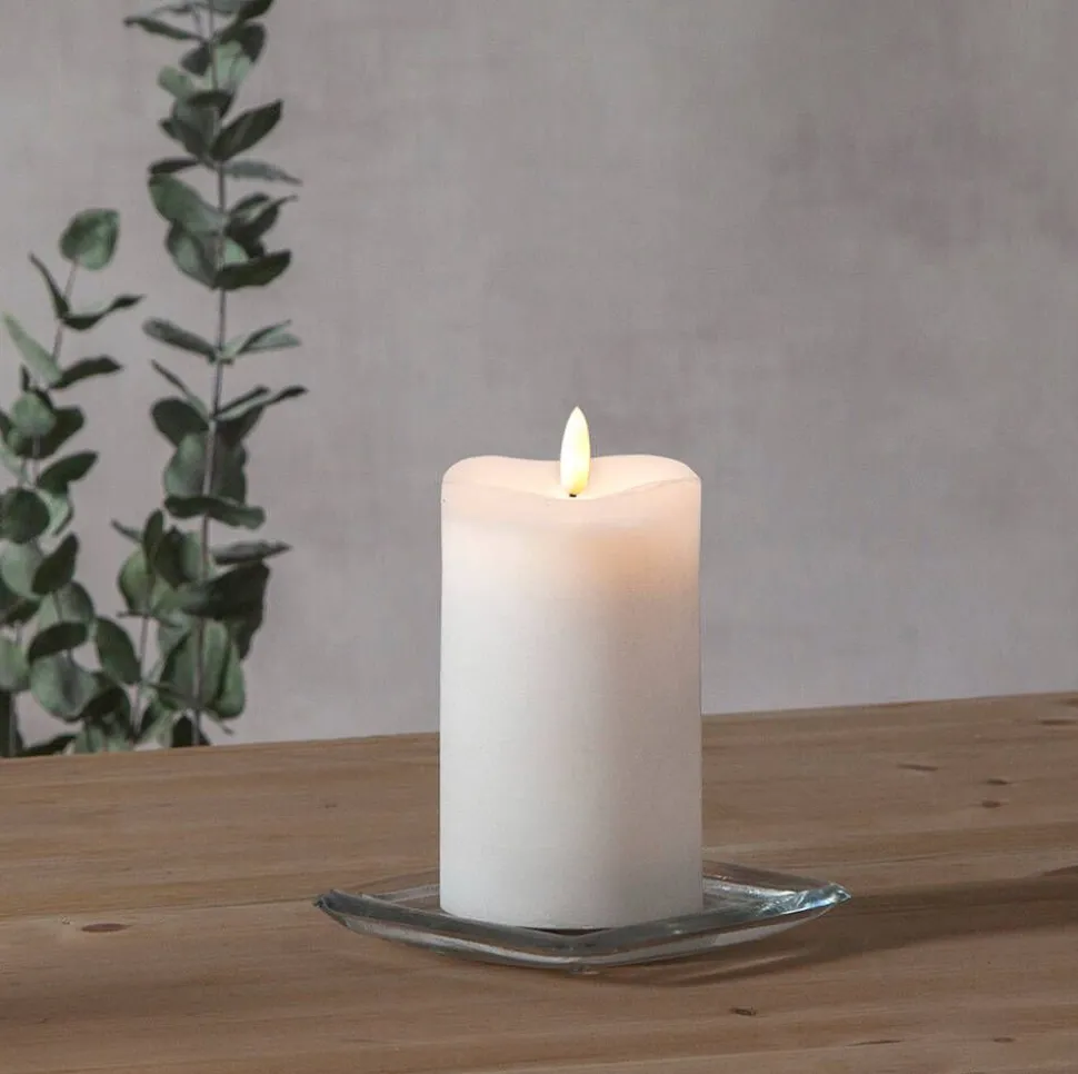 Star Trading LED-kynttilä Flamme 14 cm valkoinen