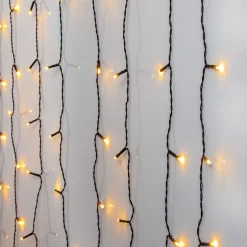 Star Trading valoverho Golden Warm White 120 LED musta 1,3x2