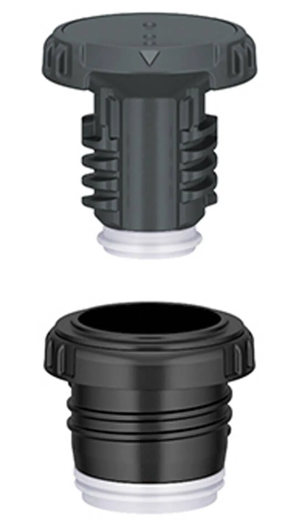 Thermos termospullo Ultimate 0,90 l harmaa