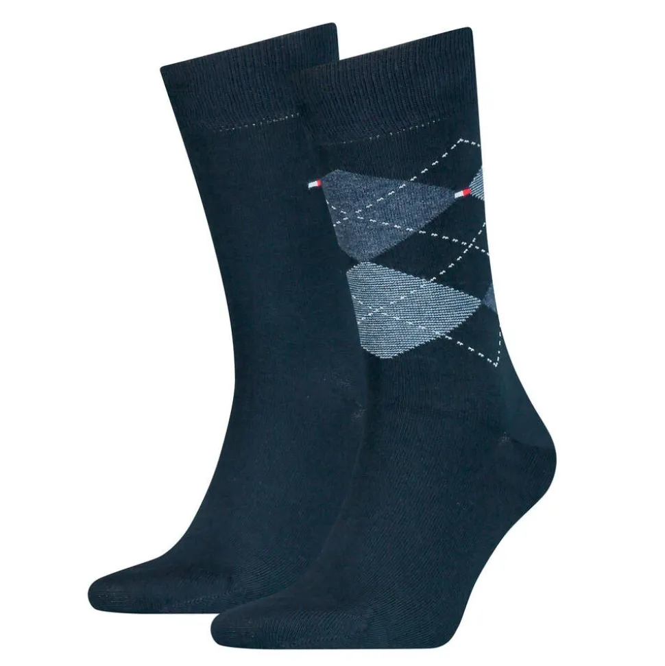Tommy Hilfiger sukat check 2 pack 100001495