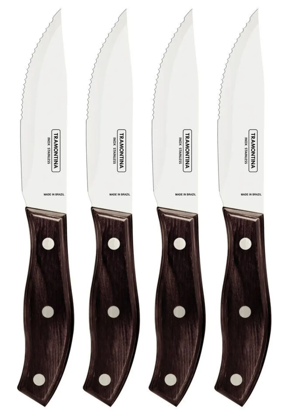 Tramontina pihviveitset Jumbo premium polywood 4kpl