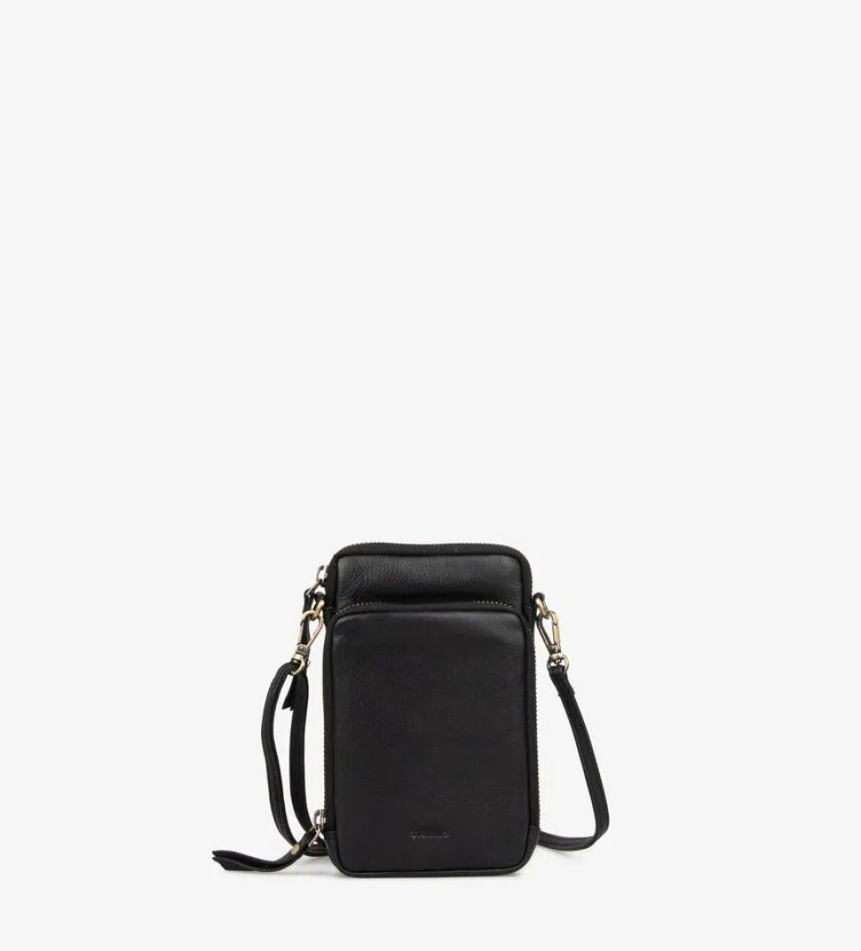Treats olkalaukku Gaia Common Black