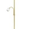 Trio Lighting lattiavalaisin Gerry E27+E14 mattamessinki