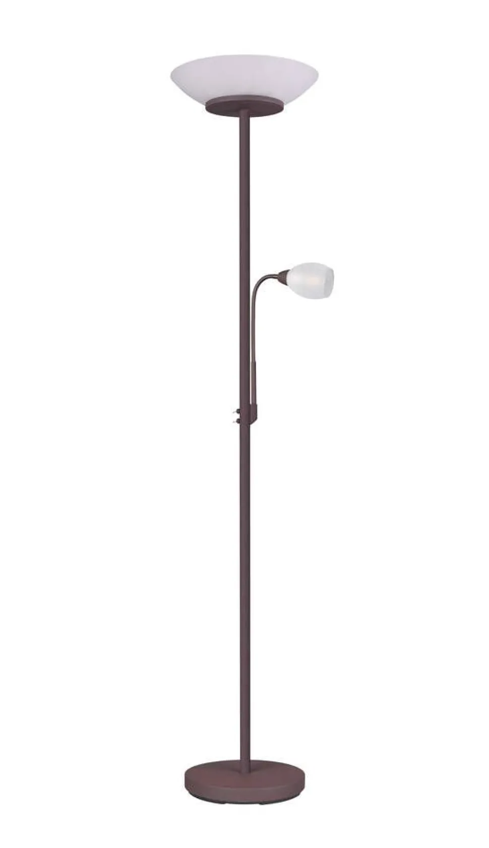 Trio Lighting lattiavalaisin Gerry E27+E14 rustiikki