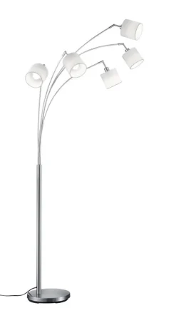 Trio Lighting lattiavalaisin kaari Tommy 5-os E14 harjattu t