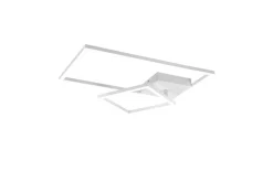Trio Lighting LED kattovalaisin Padella mattavalkoinen