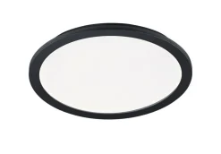Trio Lighting LED kattovalaisin Camillus 40 cm mattamusta