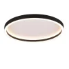 Trio Lighting LED kattovalaisin Rotonda pyöreä mattamusta