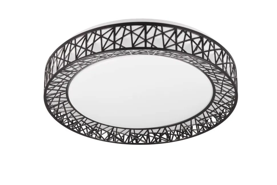 Trio Lighting LED kattovalaisin Cluster musta
