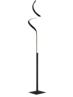 Trio Lighting LED lattiavalaisin Course mattamusta