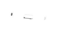 Trio Lighting LED seinävalaisin Mattimo H2O 60 cm kromi 4000