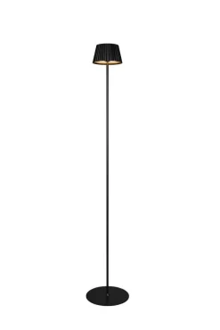 Trio Lighting LED ulkolattiavalaisin Suarez mattamusta ladat