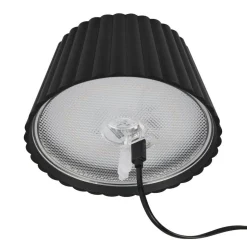 Trio Lighting LED ulkolattiavalaisin Suarez mattamusta ladat