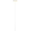 Trio Lighting LED ulkolattiavalaisin Suarez mattavalkoinen l