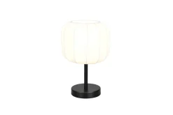 Trio Lighting pöytävalaisin Madeline E27 valkoinen