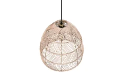 Trio Lighting riippuvalaisin Rike E27 rottinki