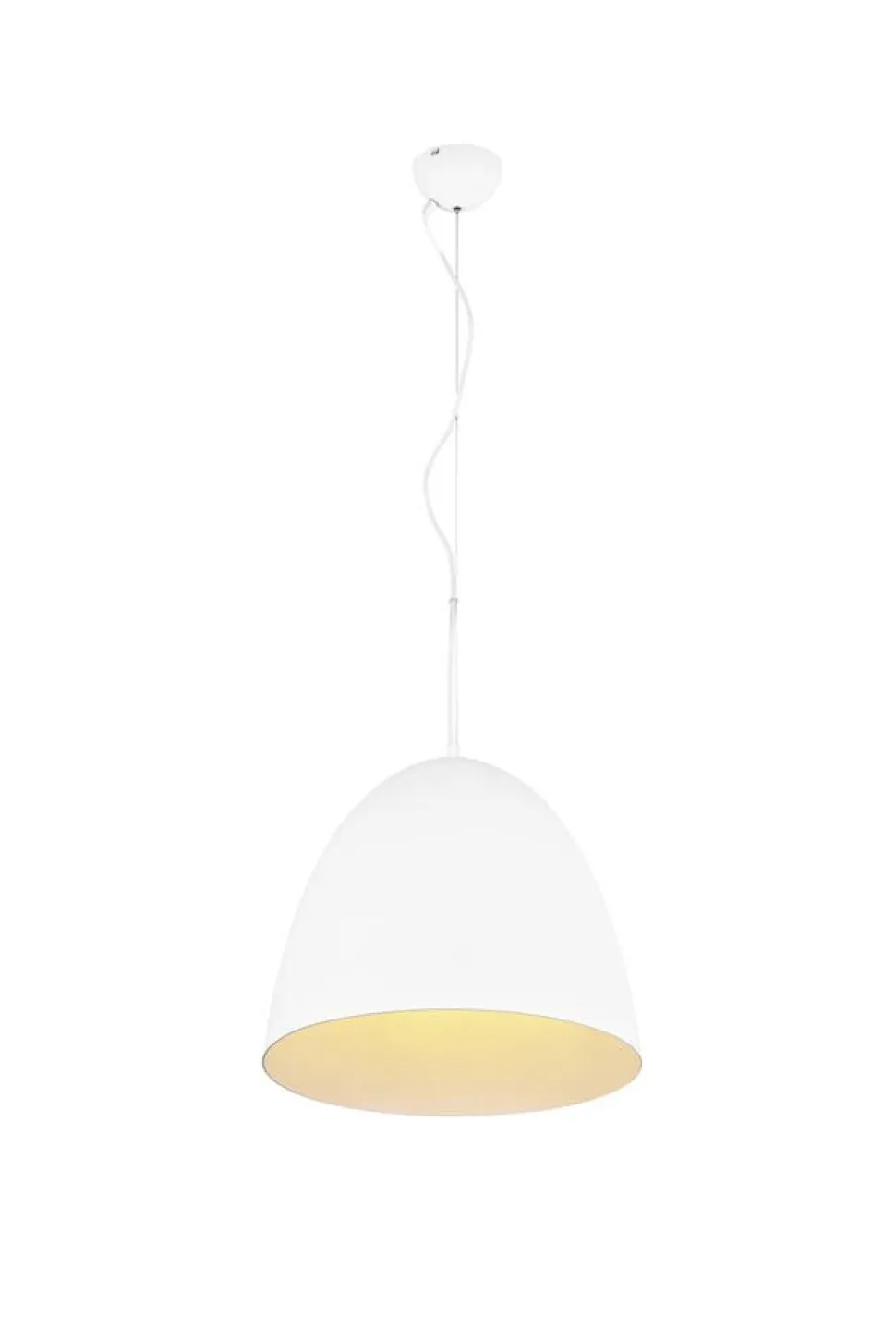 Trio Lighting riippuvalaisin Tilda 40 cm E27 mattavalkoinen