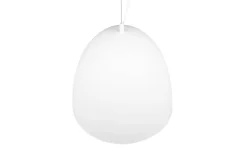 Trio Lighting riippuvalaisin Tilda 40 cm E27 mattavalkoinen