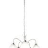 Trio Lighting riippuvalaisin Dobby 5-os E27 harjattu teräs/a