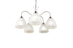 Trio Lighting riippuvalaisin Dobby 5-os E27 harjattu teräs/a