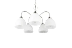 Trio Lighting riippuvalaisin Dobby 5-os E27 harjattu teräs/a