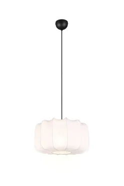 Trio Lighting riippuvalaisin Madeline 40 cm E27 valkoinen