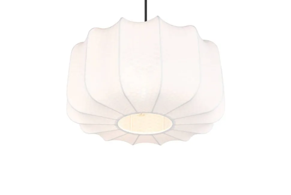 Trio Lighting riippuvalaisin Madeline 40 cm E27 valkoinen